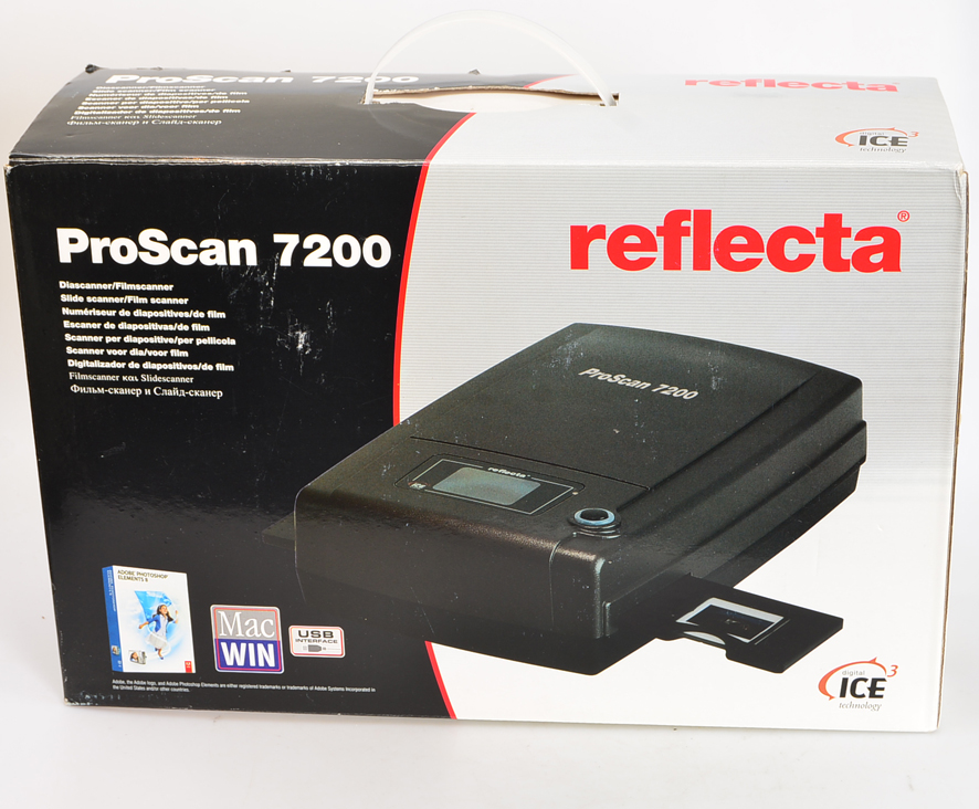 Reflecta ProScan 7200 Diascanner Filmscanner in OVP